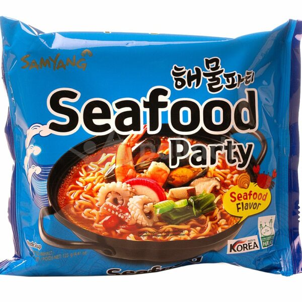Лапша Samyang Seafood Party с морепродуктами 125гр. (20)