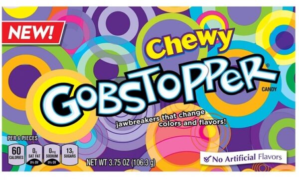 Драже Gobstopper Chewy (Жевательные конфеты) 106,3 гр. (12)