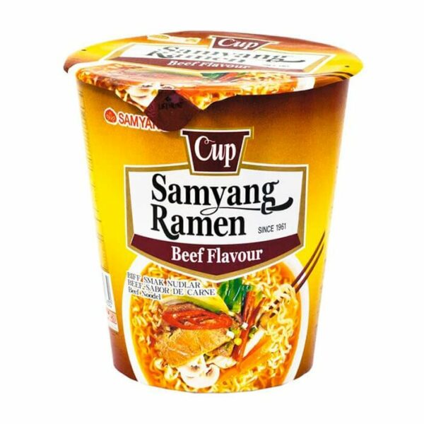 Лапша Samyang Beef Flavor со вкусом говядины 85гр