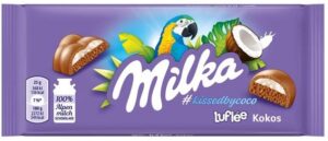 Шоколадная плитка Milka Bubbly Кокос 100 гр (12) Шоколадная плитка Milka Bubbly Кокос 100 гр (12)