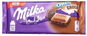 Шоколадная плитка Milka Oreo Choco 100 гр (22) Шоколадная плитка Milka Oreo Choco 100 гр (22)
