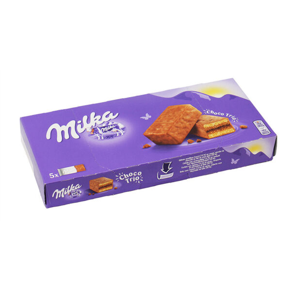Печенье бисквитное Milka Choco Trio 150 гр. (12)