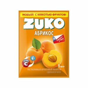 Растворимый напиток ZUKO Абрикос 20 гр. (12) Растворимый напиток ZUKO Абрикос 20 гр. (12)
