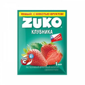 Растворимый напиток ZUKO Клубника 20 гр. (12) Растворимый напиток ZUKO Клубника 20 гр. (12)