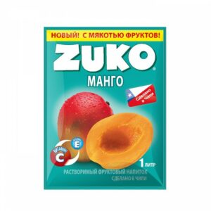 Растворимый напиток ZUKO Манго 20 гр. (12) Растворимый напиток ZUKO Манго 20 гр. (12)