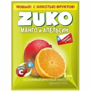Растворимый напиток ZUKO Манго-Апельсин 25 гр. (12)
