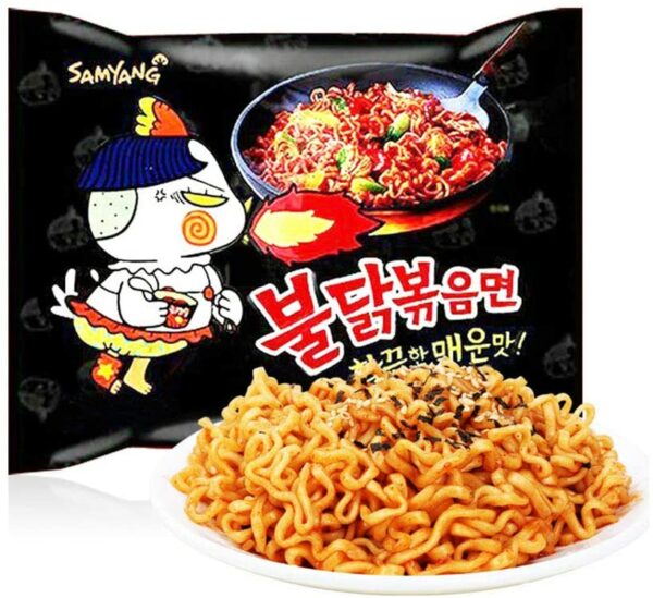 Лапша Hot Chicken Flavor Ramen со вкусом острой курицы 140 гр.