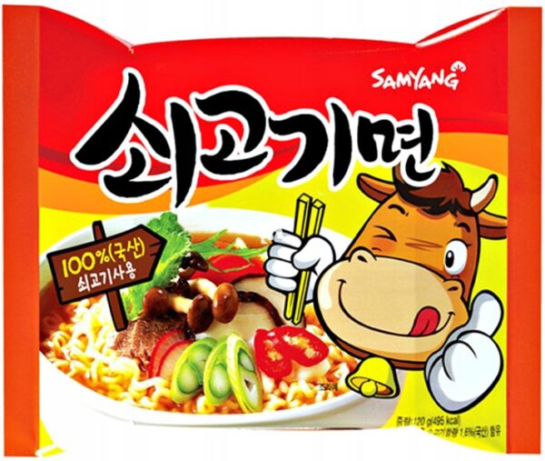 Лапша Samyang Ramen Sogokimyun говядина 120гр (20)