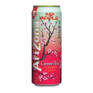 Arizona Green Tea Red Apple & Ginseng (Красное Яблоко Женьшень) 680мл (24)