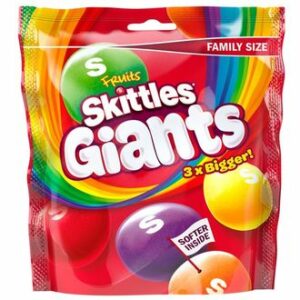 Драже Skittles Giants (Гигантские) 141 гр  (15) Драже Skittles Giants (Гигантские) 141 гр  (15)
