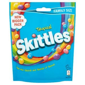 Драже Skittles Tropical (Тропический) 196 гр (15) Драже Skittles Tropical (Тропический) 196 гр (15)