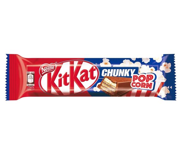 Батончик KitKat Chunky Pop Corn Salted Caramel 42 гр (24)