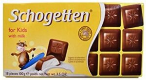 Шоколадная плитка Schogetten Кидс 100 гр (15) Шоколадная плитка Schogetten Кидс 100 гр (15)