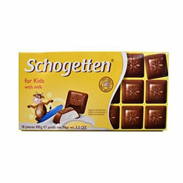 Шоколадная плитка Schogetten Кидс 100 гр (15)