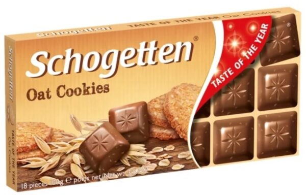 Шоколадная плитка Schogetten Овсяное печенье 100 гр. (15)