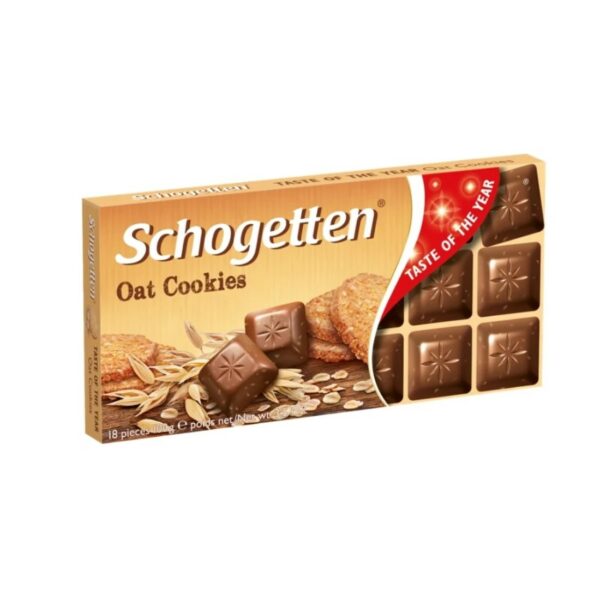 Шоколадная плитка Schogetten Овсяное печенье 100 гр. (15)