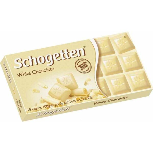 Шоколадная плитка Schogetten Вайт 100 гр. (15)