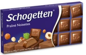 Шоколадная плитка Schogetten Нуга 100 гр. (12)