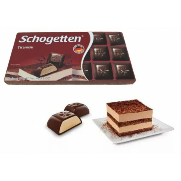 Шоколадная плитка Schogetten Тирамису 100 гр.  (15)