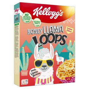 Готовый завтрак Kellogs Лама Лупс медовый 330 гр.