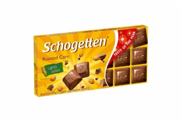 Шоколадная плитка Schogetten 100 гр. Кукуруза (15)