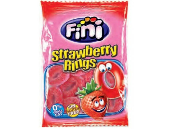 Мармелад Fini Клубничные кольца 90 гр.