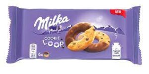 Печенье Milka Cookie Loop 132гр Печенье Милка  Cookie Loop 132гр