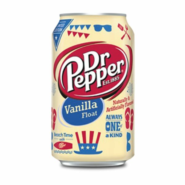 Газированный напиток Dr. Pepper Vanilla Float 355 мл (12) США