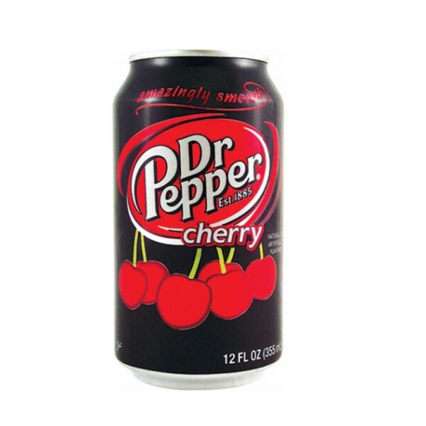 Газированный напиток Dr. Pepper Cherry (Вишня) 355мл (12) США