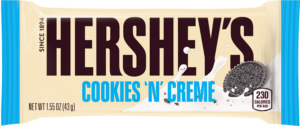 Шоколад Hershey`s Cookies N Creme Bar 40г Шоколад Hershey`s Cookies N Creme Bar 40г