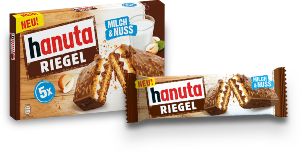 Вафельный батончик Hanuta Riegel 35 гр (14)