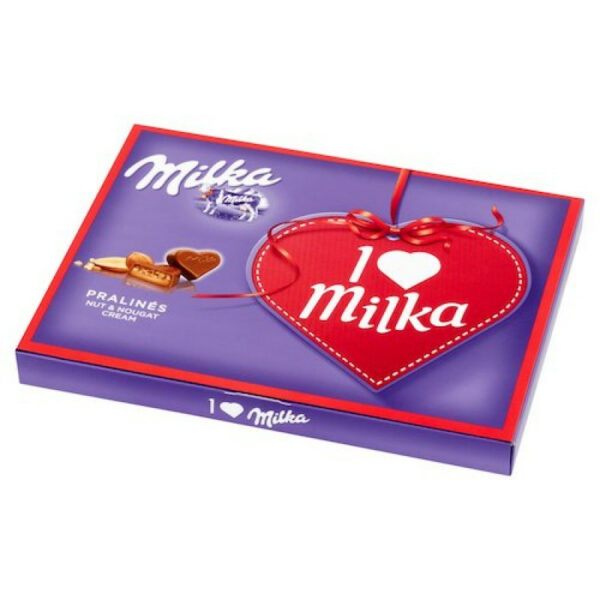 Подарочный набор Milka Nut Nougat Cream 110 гр (10)