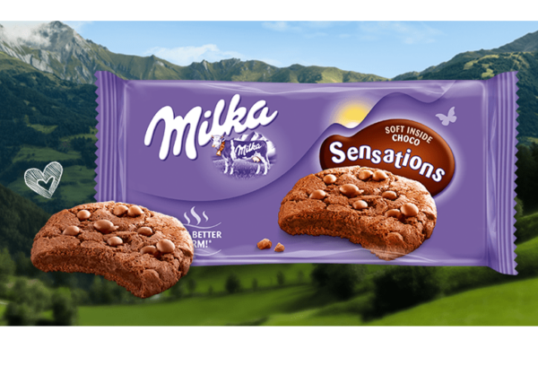Печенье Milka Sensation Choco 156 гр (12)