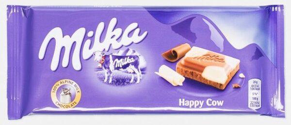 Шоколадная плитка Milka Happy Cow 100 гр (23)