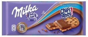 Шоколадная плитка Milka Chips Ahoy 100 гр (22) Шоколадная плитка Milka Chips Ahoy 100 гр (22)