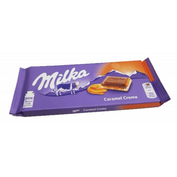 Шоколадная плитка Milka Caramel 100 гр (23)