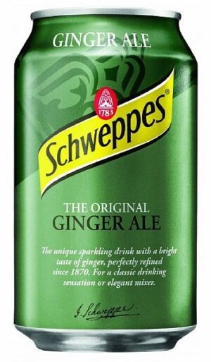 Газированный напиток Schweppes Ginger Ale 355 мл (24) Польша Газированный напиток Schweppes Ginger Ale 355 мл (24) Польша