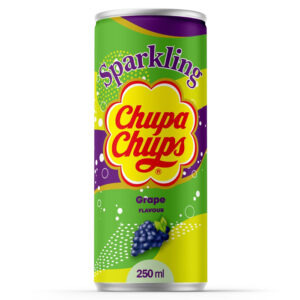 Газированный напиток Chupa Chups Grape (Виноград) 250мл (24) Газированный напиток Chupa Chups Grape (Виноград) 250мл (24)