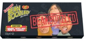 Драже Jelly Belly с рулеткой Bean Boozled Экстрим 125 гр