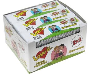 Жевательная конфеты Love is Дыня Ананас 25 гр. (УПАКОВКА 12 ШТ)