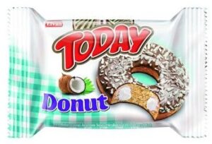 Пончики Donut со вкусом кокоса 40 гр (24) Пончики Donut со вкусом кокоса 40 гр (24)