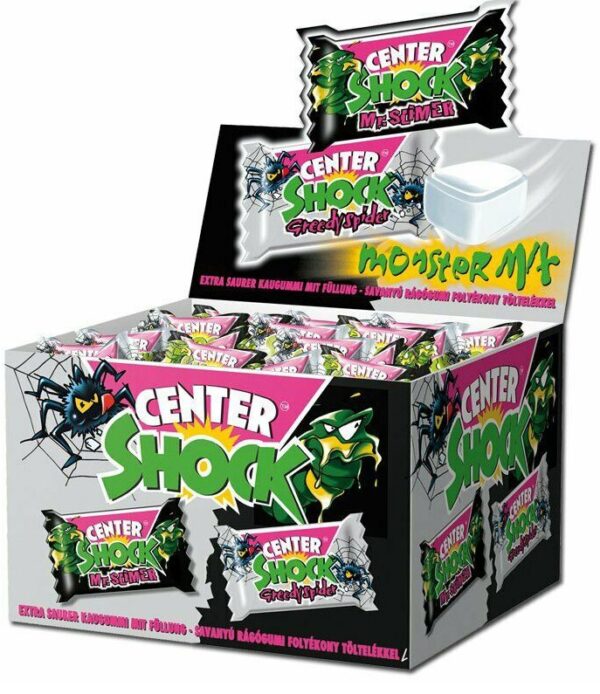 Жевательная резинка Center Shock Monster Mix (100)