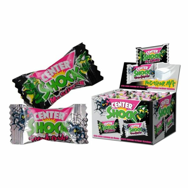 Жевательная резинка Center Shock Monster Mix (100)