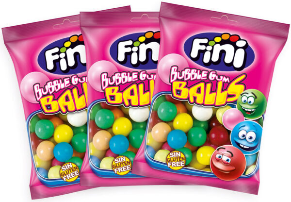 Жевательная резинка Fini Мячи Мини 90 гр БЕЗ ГЛЮТЕНА (12)