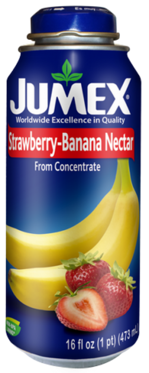 Jumex Клубнично-банановый нектар 473 мл.(12) Jumex Клубнично-банановый нектар 473 мл.(12)