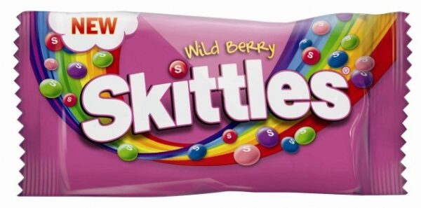 Драже Skittles Wild Berry (Лесные ягоды) 38 гр.(14)