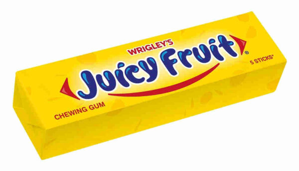 Жевательная резинка Wringley’s Juicy Fruit (Сочные фрукты) 37,5 гр (10)