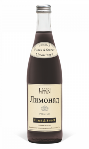 Сокосодержащий газ. напиток PREMIUM Black&Sweet 500 мл