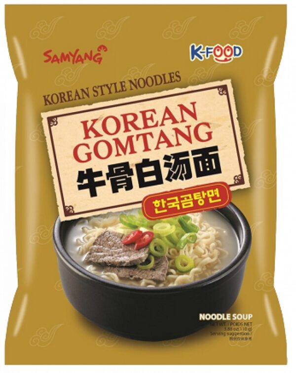 Лапша Samyang “Гомтанг Рамен” со вкусом говядины в белом бульоне 110 гр (20)