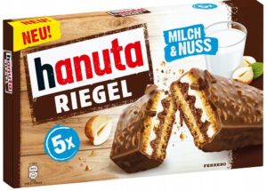 Вафельный батончик Hanuta Riegel 5*34.5 гр 172.5гр (16)